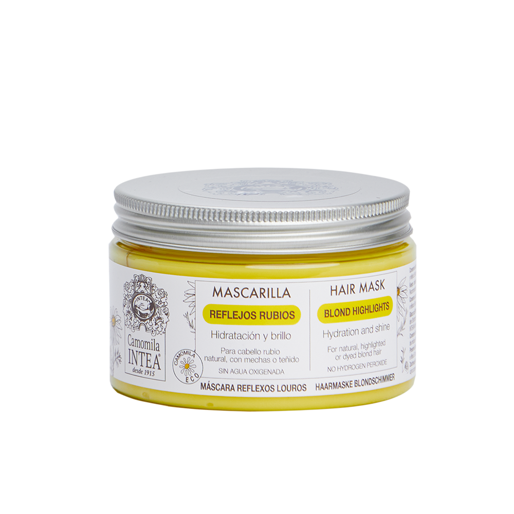 Premium Blonde Highlights Hair Mask with Natural Camomile Extract